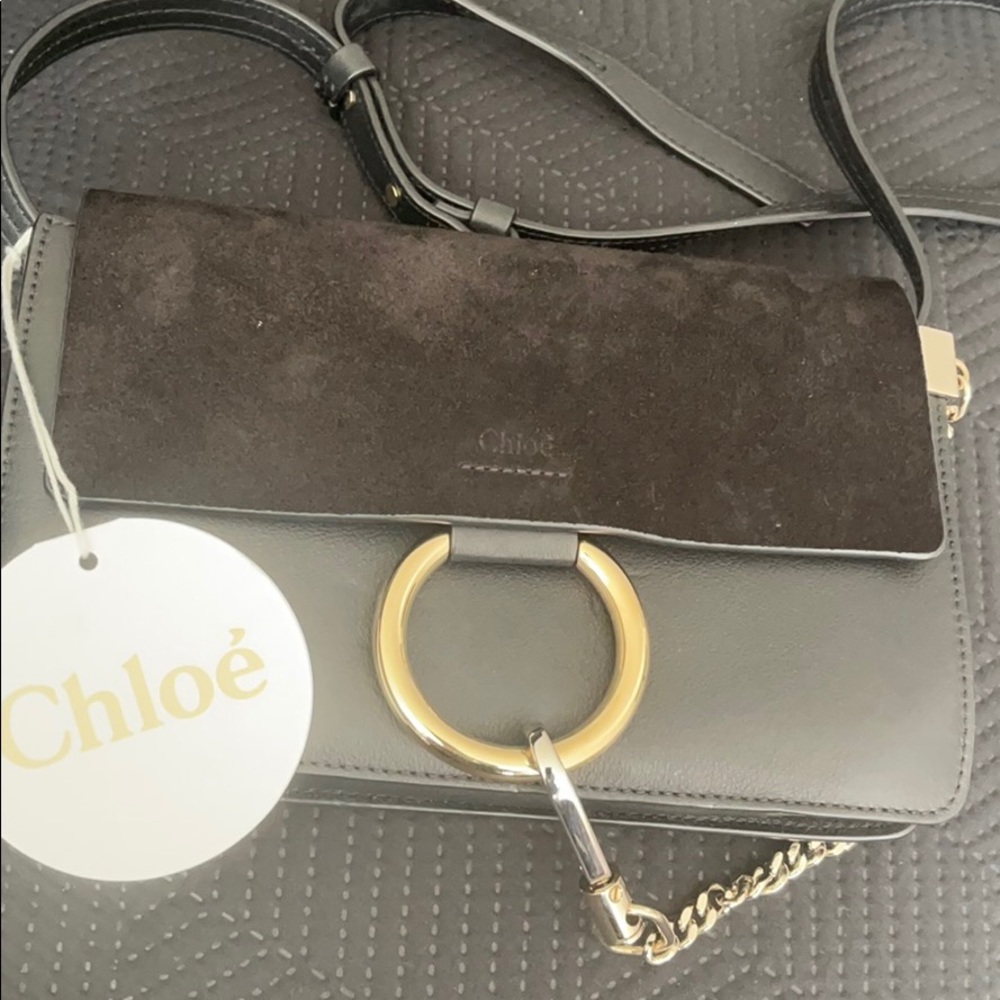 chloe faye small shoulder bag